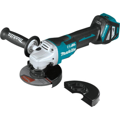 18-Volt Brushless 4-1/2 in. / 5 in. Cordless Paddle Switch Cut-Off/Angle Grinder with Electric Brake (Tool Only) - Super Arbor