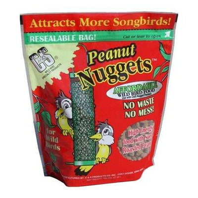 (2 Pack) C&S Peanut Suet Nuggets, 27 oz