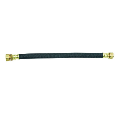 3/4 in. FIP x 7/8 in. O.D. Compression x 18 in. Polymer Braided Water Heater Connector (0.57 in. I.D.) - Super Arbor