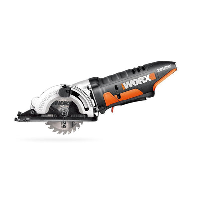 POWER SHARE 20-Volt Worxsaw 3-3/8 in. Compact Circular Saw (Tool Only) - Super Arbor
