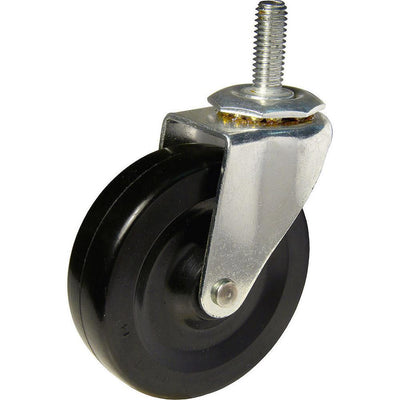 3 in. Black and Zinc Caster with 126 lbs. Load Rating - Super Arbor