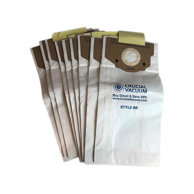 9Pk Replacement Paper Vacuum Bags, Fits Eureka RR, Compatible with Part 61115-12, 61115, 61115A, 61115B, 61115C & 63295A - Super Arbor