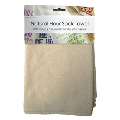 Natural 28 in. x 29 in. Unbleached Flour Sack Towel (10-Pack) - Super Arbor