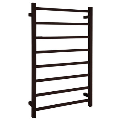 Bell 8-Bar Stainless Steel Wall Mounted Towel Warmer in Oil Rubbed Bronze - Super Arbor