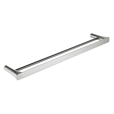 Caster 3 Series 20 in. Double Towel Bar in Brushed Nickel - Super Arbor