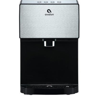 Electric Countertop Bottleless Water Cooler Water Dispenser - 3 Temperatures, Self Cleaning, Stainless Steel - Super Arbor