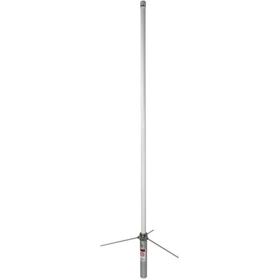 Pre-Tuned 144MHz148MHz VHF/430MHz460MHz UHF Amateur Dual-Band Base Antenna (White Fiberglass) - Super Arbor