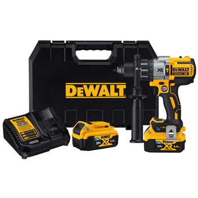 20-Volt Max Lithium-Ion Tool-Connect Cordless 1/2 in. Hammer Drill Kit with 2 Batteries 5.0 Ah and Charger - Super Arbor