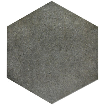 Merola Tile Vintage Hex Marengo 8-5/8 in. x 9-7/8 in. Porcelain Floor and Wall Tile (11.56 sq. ft. / case) - Super Arbor