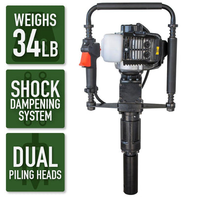 Sportsman Earth Series 32.7cc Gas Powered T-Post Driver - Super Arbor