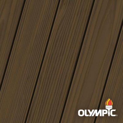 Olympic Elite 1 Gal. American Chestnut Semi-Transparent Stain and Sealant in One - Super Arbor