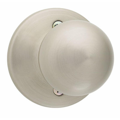 Polo Satin Nickel Passage Hall/Closet Door Knob - Super Arbor