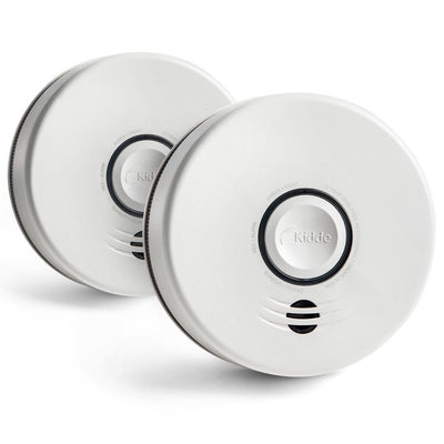 10-Year Sealed Battery Smoke Detector with Intelligent Wire-Free Voice Interconnect (2-pack) - Super Arbor