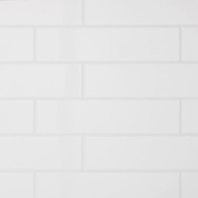 Daltile Restore 3 in. x 12 in. Ceramic Bright White Subway Tile (360 sq. ft. / pallet) - Super Arbor