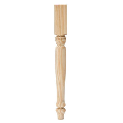 21-1/4 in. Country Pine Table Leg - Super Arbor