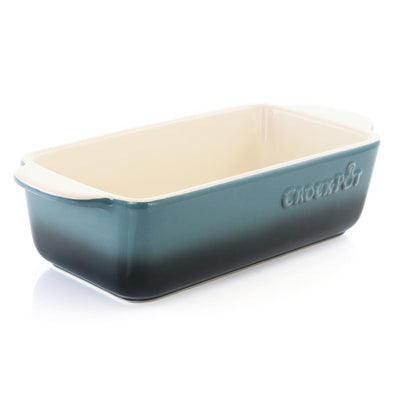 Artisan 1.25 Qt. Blue Stoneware Rectangle Bake Pan - Super Arbor