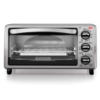 4-Slice Stainless Steel Toaster Oven - Super Arbor