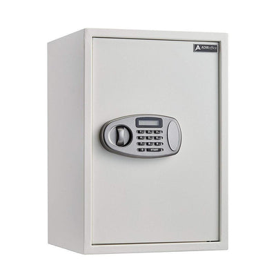 2.32 cu. ft. Steel Security Safe with Digital Lock, White - Super Arbor
