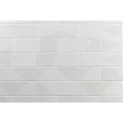 Ivy Hill Tile Ace White 2 in. x 8 in. x 9 mm Polished Ceramic Subway Wall Tile (38 pieces / 5.38 sq. ft. / box)