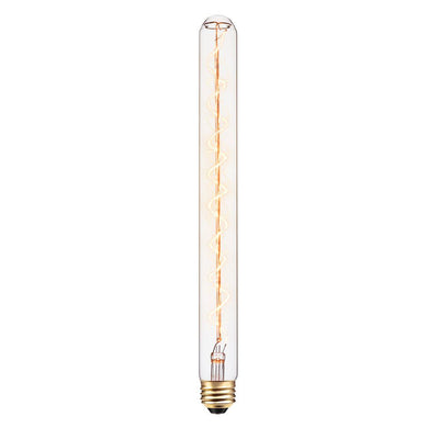 Globe Electric 60-Watt Designer Vintage T12 Incandescent Twister Light Bulb - Super Arbor