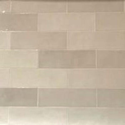 Zellige French Canvas White 3-in x 9-in Glazed Ceramic Subway Wall Tile (2.97-sq. ft/ Carton)