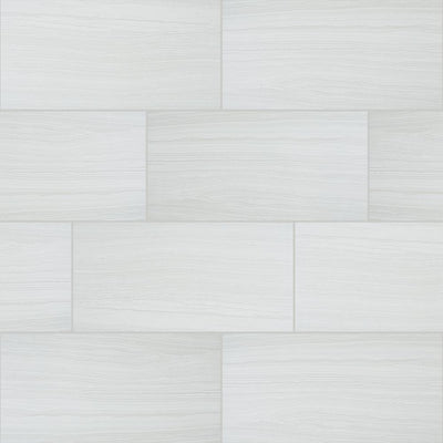 Daltile QuicTile 12 in. x 24 in. Tower White Matte Porcelain Locking Floor Tile (9.6 sq. ft. / case) - Super Arbor