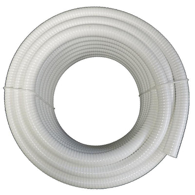 1-1/4 in. x 10 ft. White PVC Schedule 40 Flexible Pipe - Super Arbor