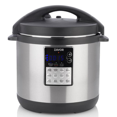 LUX EDGE 6 Qt. Stainless Steel Electric Pressure Cooker with Stainless Steel Cooking Pot - Super Arbor