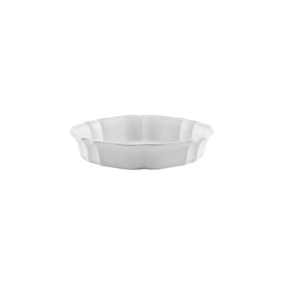 Impressions 10 in. 34 fl. oz. White Stoneware Baker - Super Arbor