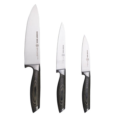 3-Piece Stainless Steel Cutlery Bonded Ash Starter Set - Super Arbor