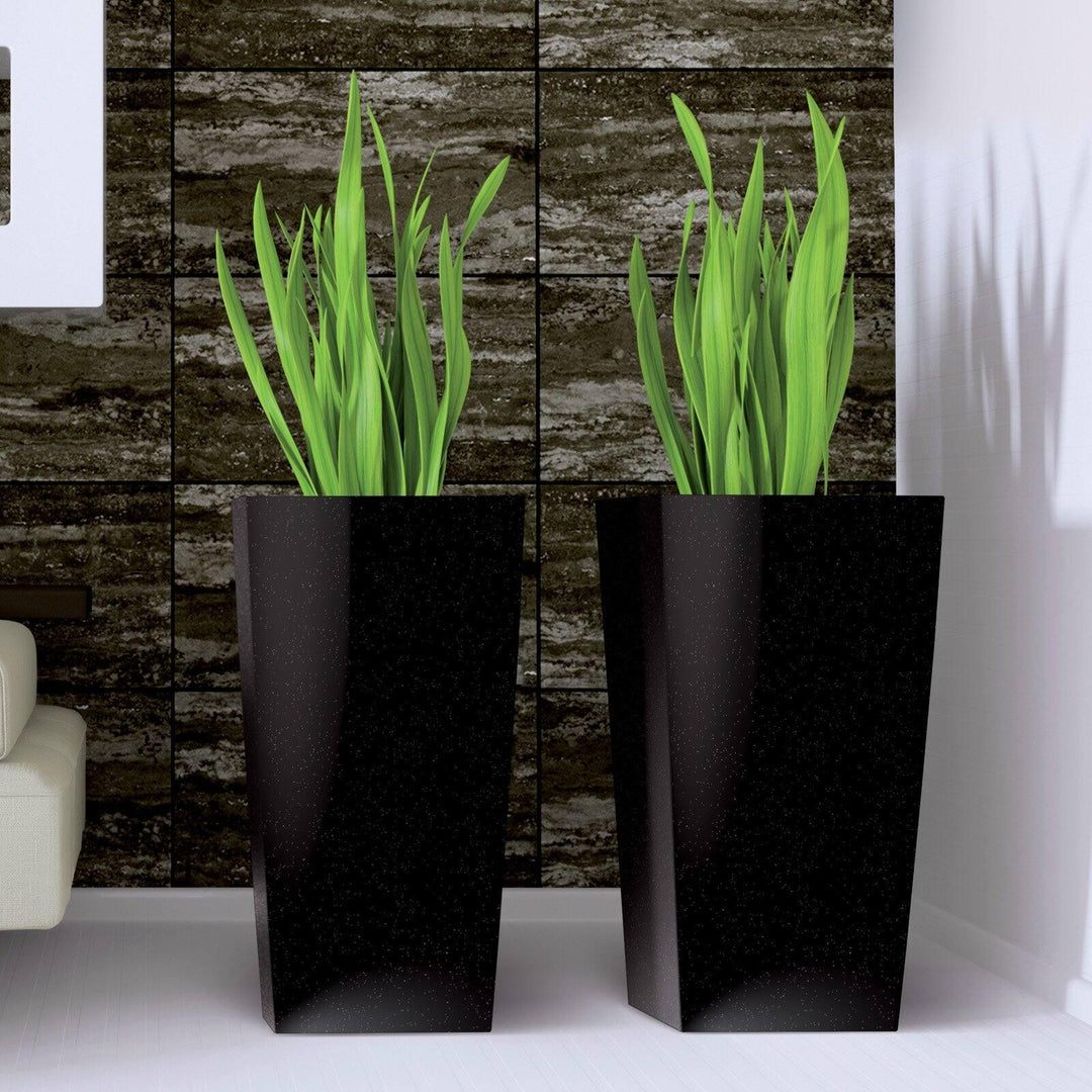 kasamodern modern concrete square pot planter Kasamodern Modern Large Square Planter Pot – Super Arbor