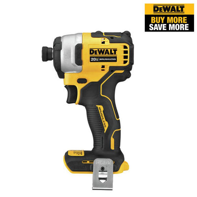 ATOMIC 20-Volt MAX Brushless Cordless Compact Impact Driver (Tool-Only) - Super Arbor