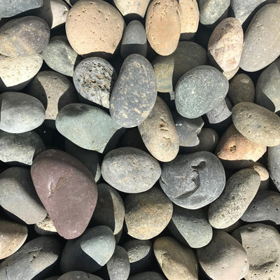 Butler Arts 0.50 cu. ft. 40 lbs. 1 in. to 2 in. Mixed Mexican Beach Pebble (20-Bag Pallet) - Super Arbor