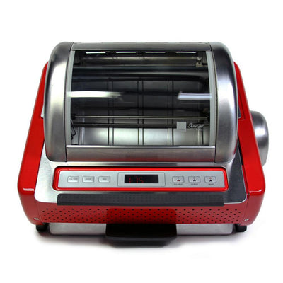 EZ-Store 7.5 Qt. Red Rotisserie Oven - Super Arbor