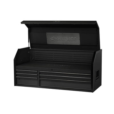 Heavy-Duty 52 in. W 6-Drawer, Deep Tool Chest in Matte Black