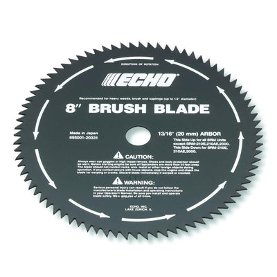 ECHO 8 in. 20 mm 80-Tooth Brush Blade - Super Arbor