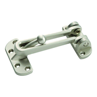 Satin Nickel Swing Door Guard - Super Arbor