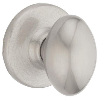 Aliso Satin Nickel Passage Hall/Closet Door Knob - Super Arbor