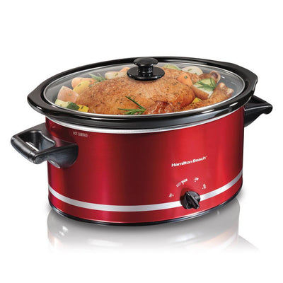 8 Qt. Red Slow Cooker - Super Arbor