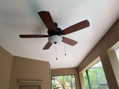 Harbor Breeze Echolake 52-in Oil-Rubbed Bronze LED Indoor/Outdoor Ceiling Fan (5-Blade) - Super Arbor