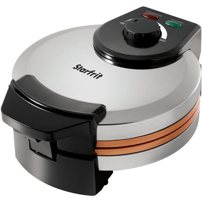 1100 W Single Waffle Stainless Steel Belgian Waffle Maker - Super Arbor