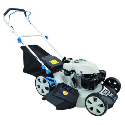 Pulsar 21 in. 173 cc Gas Recoil Start Walk Behind Push Mower with 7 Position Height Adjustment - Super Arbor