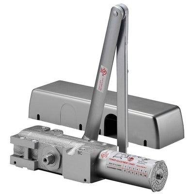 8000 Heavy-Duty Grade-1 Aluminum Commercial Door Closer with Delay Action and Standard Full Cover - Super Arbor