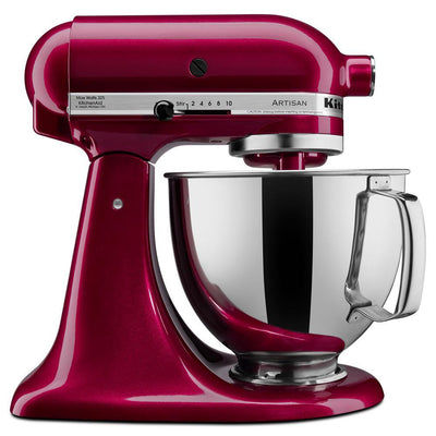 Artisan Series 5 Qt. 10-Speed Tilt-Head Stand Mixer-Bordeaux - Super Arbor