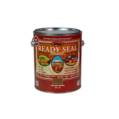 Ready Seal 1 Gal. Mission Brown Exterior Wood Stain and Sealer - Super Arbor