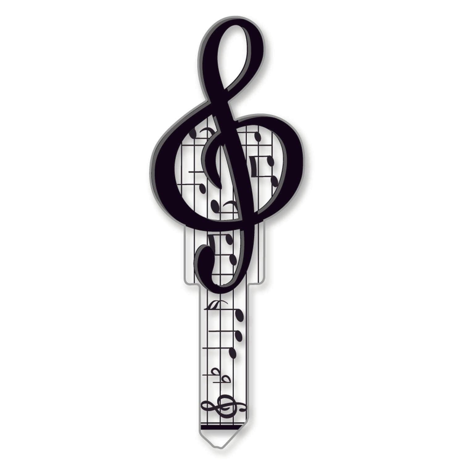 Lucky Line Key Shapes Music House Key Blank KW1/11 Double For Kwikset ...