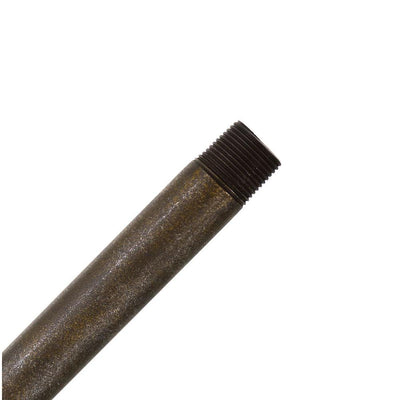 Hang-Tru Perma Lock 48 in. Aged Bronze Extension Downrod for 13 ft. ceilings