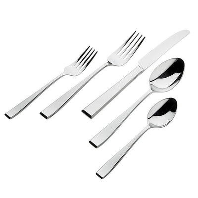 77-Piece Stainless Steel Flatware Set - Super Arbor