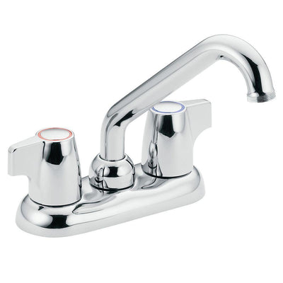 Chateau 4 in. Centerset 2-Handle Utility Faucet in Chrome - Super Arbor