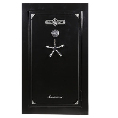 Lieutenant 30-Gun and Home Safe, Black - Super Arbor